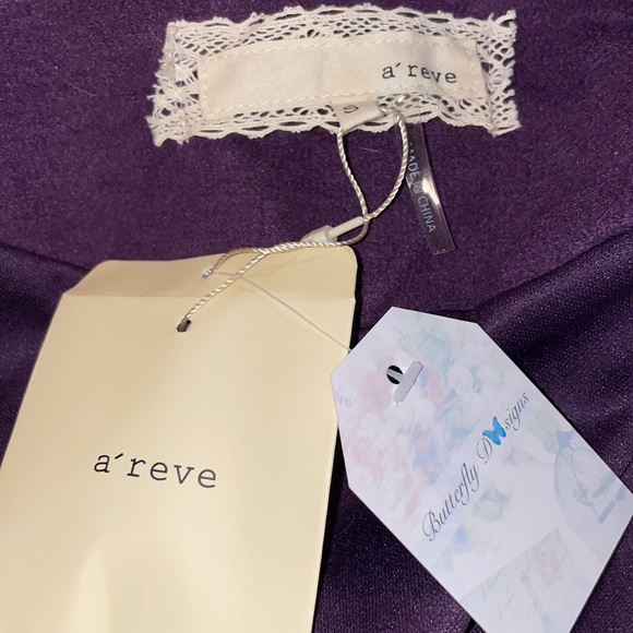 A’Reve Purple Jacket/Blazer - Size Small - Picture 9 of 11